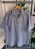 Vintage 90s Plaid Button Up Shirt