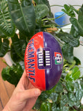 Vintage Fremantle Dockers AFL Tin Money Box