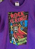Vintage Y2K Rodney Mullen ‘Rock is King’ Skateboarding T-shirt