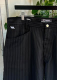 Vintage Y2K West Pin Striped Long Shorts