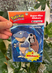 Vintage 1998 Pokémon Sealed Super Size Sticker Pack