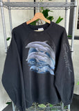 Vintage 90s Dolphin Seaside Oregon Jumper