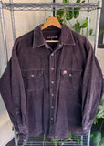 Vintage Y2K Point Zero Suede Button Up Shirt