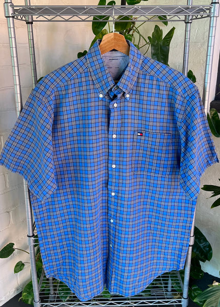 Vintage 90s Tommy Hilfiger Button Up