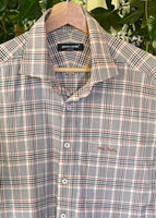 Vintage Pierre Cardin Plaid Button Up Shirt
