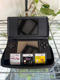 Vintage Nintendo DS Lite Console with 3 Games