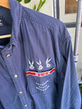 Vintage 1996 Warner Bros Bugs Bunny Button Up Shirt