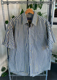 Vintage Back Bay Plaid Button Up Shirt
