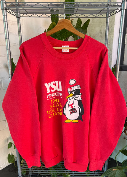 Vintage 1991 YSU Penguins NCAA Champs Jumper