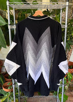 Vintage 90s Carlo Colucci Wool 1/3 Button Sweater
