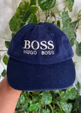 Vintage 90s Hugo Boss x World Of Sports Hat