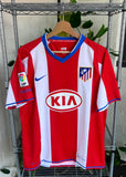 Vintage 2007/2008 Nike Atletico Madrid Home Football Jersey