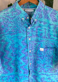 Vintage 80s Quiksilver Button Up Shirt