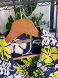 Vintage 90s Quiksilver Hawaiian Button Up Surf Shirt