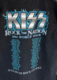 Vintage KISS Rock The Nation World Tour 2004 T-shirt