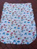 Vintage 1980 The Smurfs BP Bed Sheet