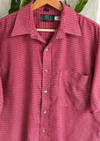 Vintage 90s Gloweave Button Up Shirt