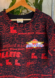 Vintage 1990’s Brisbane Bullets NBL Basketball AOP Rare T-shirt