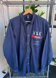 Vintage 1996 Warner Bros Bugs Bunny Button Up Shirt