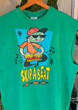Vintage 90s Skip-A-Beat Funwear Cut Off T-shirt