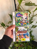 Vintage Nintendo Ds Littlest Pet Shop Jungle & The Sims 2 Castaway Games