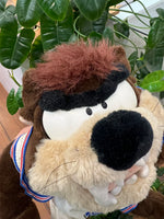 Vintage 1996 Space Jam Taz Warner Bros Original Plush Toy