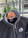 Vintage Y2K Collingwood Magpies Fleece AFL Jacket