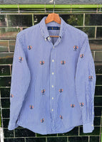 Vintage Ralph Lauren P.R.L. Crested Button Up