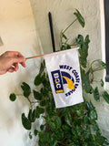 Vintage 90s West Coast Eagles BGC Mini Flag