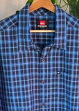 Vintage Y2K Quiksilver Plaid Button Up Shirt