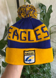 Vintage 90s Sekem West Coast Eagles AFL Beanie