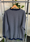Vintage 90s Santa Barbara Polo & Racquet Club Striped Jumper