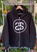 Vintage Stussy Full Zip Hoodie
