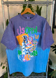Vintage 1991 U.S. Open Tennis Championship Rare T-shirt