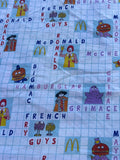 Vintage 1980s McDonald’s Rare Promo Doona Cover