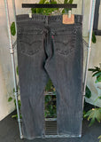 Vintage 2002 Levi’s 502 Faded Black Denim Jeans