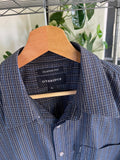 Vintage Oxbridge Plaid Button Up Shirt
