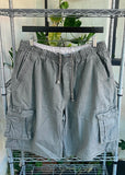 Vintage Y2K Tweed River Cargo Shorts