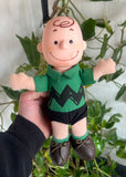 Vintage 90s Peanuts Charlie Brown Plastic Head Toy