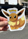 Vintage 1999 Nintendo Pokémon Original x13 Big Vinyl Sticker Lot