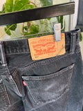 Vintage 2008 Levi’s 501 Black Denim Jeans