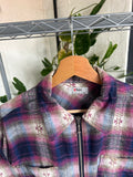 Vintage 90s Flano Plaid Jacket