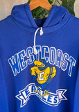 Vintage 90s West Coast Eagles AFL Hoodie