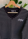 Vintage Y2K Roxy Striped Ladies Shirt