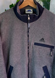 Vintage 90s Adidas Adventure Fleece Jumper
