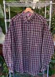 Vintage 90s Tommy Hilfiger Plaid Button Up Shirt