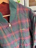 Vintage 90s Arnold Palmer Reversible Plaid Jacket