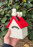 Vintage 1970s Snoopy Ceramic Coin Bank