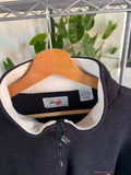 Vintage 90s Perry Ellis America Fleece 1/3 Zip Jumper