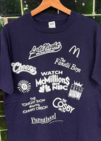 Vintage 1990 McDonald’s TV Show T-shirt